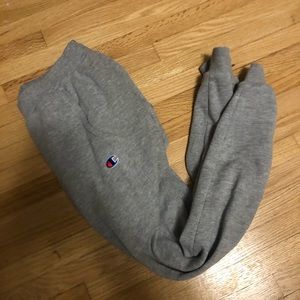 Kids grey champion joggers